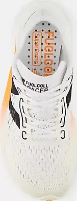 New Balance FuelCell SuperComp Pacer v2 hot mango/angora/white (Damen)