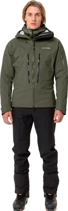 Vaude Monviso 3L Skijacke khaki (Herren)