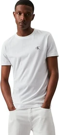 Calvin Klein Slim Fit T-Shirt kurzarm bright white (Herren)