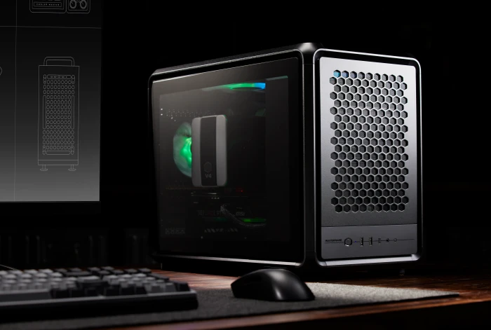 Cooler Master MasterFrame 400 Mesh, schwarz, Glasfenster