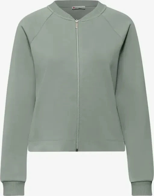 Street One Silk-Look Jacke dark mint green (Damen)
