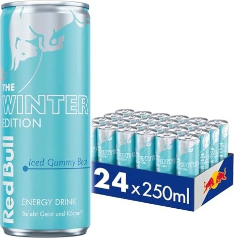 Red Bull The Winter Edition Iced Gummy Bear 24x 250ml
