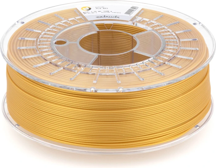 Extrudr NX1 PLA, gelb/gold, Spule, 1.75mm, 1.00kg