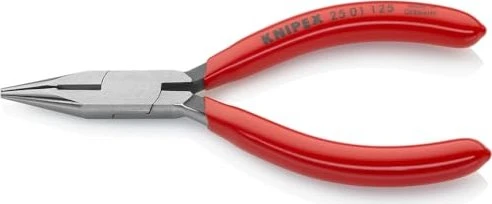 Knipex Flachrundzange mit Schneide, 12.5cm