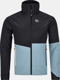 Ortovox Punta Berrino Hooded Funktionsjacke black raven (Herren)