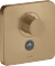 Hansgrohe Axor ShowerSelect Thermostat HighFlow für 1 Verbraucher und zusätzlichen Abgang brushed bronze Vorschaubild