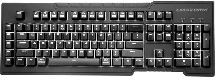 Cooler Master CM Storm Trigger Z, LEDs weiß, MX BROWN, USB, DE