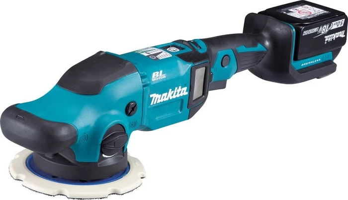 Makita DPO600TKX1 Akku-Exzenterpolierer inkl. Koffer + 2 Akkus 5.0Ah