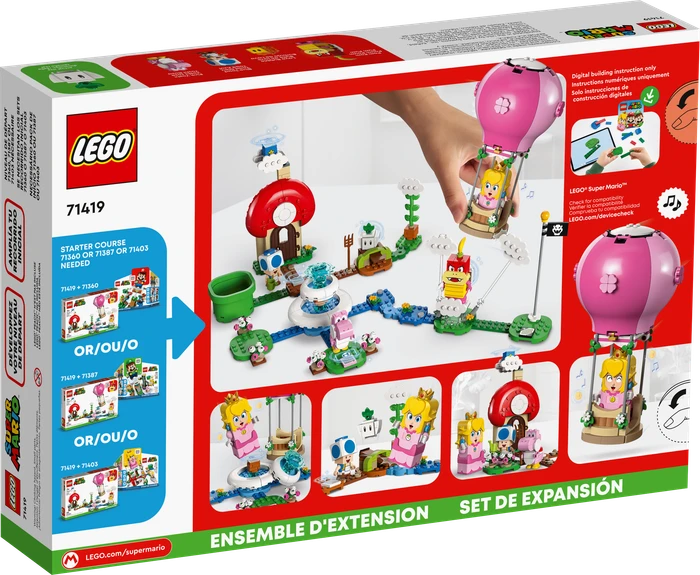 LEGO Super Mario - Peach auf Ballonfahrt - Erweiterungsset