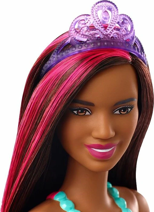 Mattel Barbie - Dreamtopia Prinzessin brünett, pinkes Haar