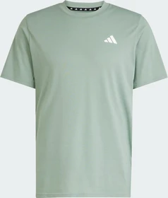 adidas Train Essentials Feelready Laufshirt kurzarm silver green/white (Herren)