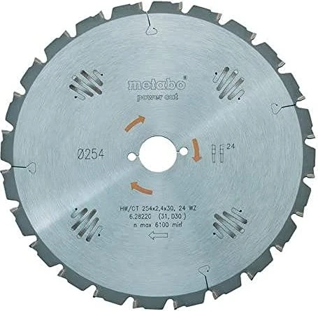 Metabo Precision Cut Kreissägeblatt 60Z, 305x1.8x30mm, 1 Stück