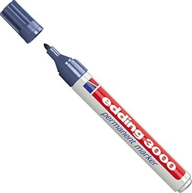 edding 3000 Permanentmarker stahlblau