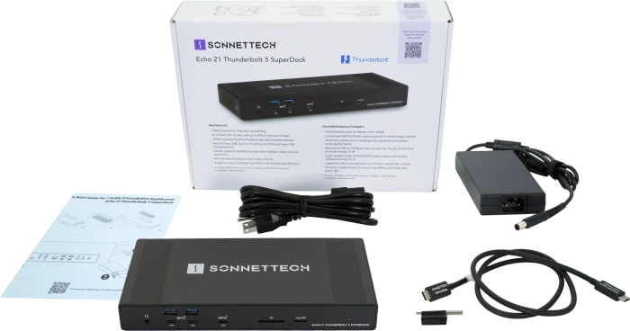 Sonnet Echo 21 Thunderbolt 5 SecureDock, Thunderbolt 5 [Buchse]