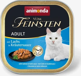 animonda Vom Feinsten Adult Lachs in Kräutersauce, 100g