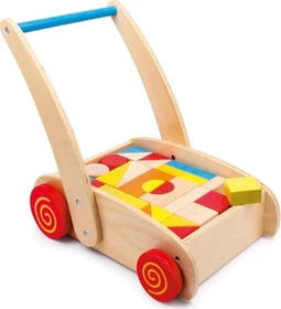 Legler Small Foot Lauflernwagen Bauklötze