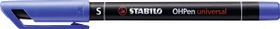 STABILO OHPen universal permanent S blau, 10er-Pack