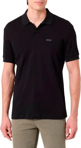 Hugo Boss Pio Poloshirt kurzarm schwarz (Herren)