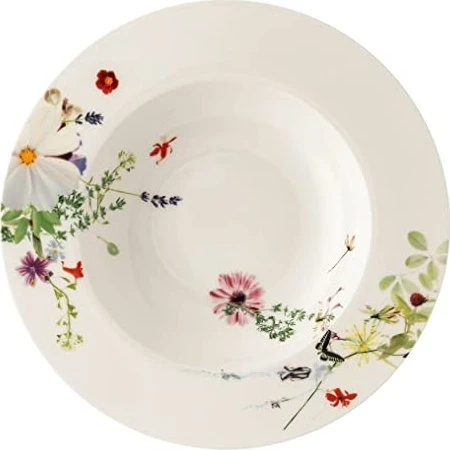 Rosenthal Brillance Bone China Grand Air Suppenteller mit Fahne 23cm