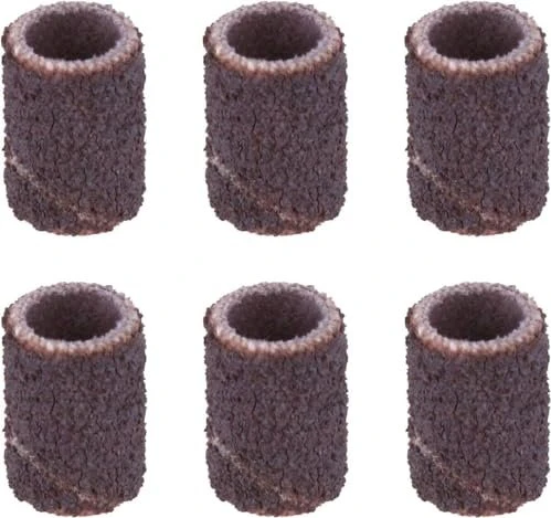 Dremel 431 Schleifhülse K60, 6.4mm, 6 Stück