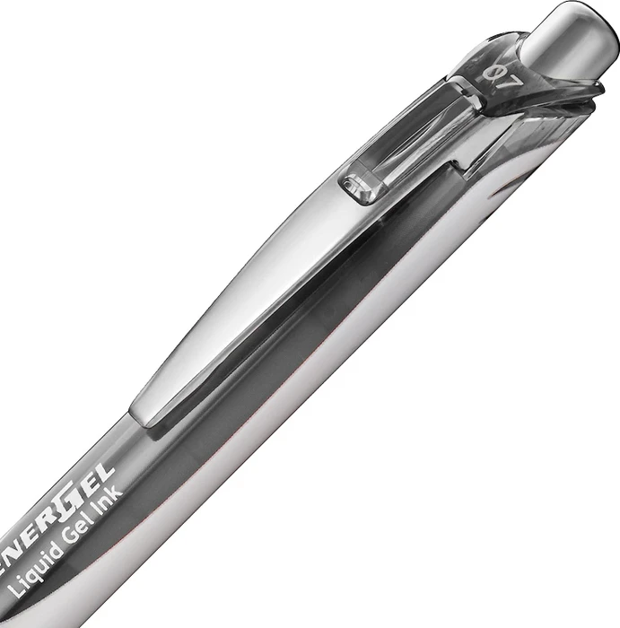 Pentel EnerGel XM BL77 Gelroller grau/silber