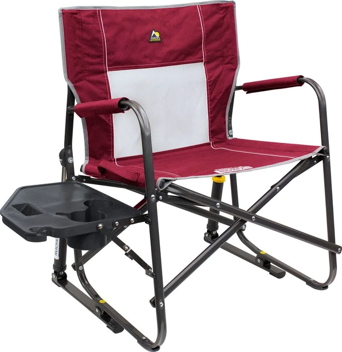 GCI Outdoor Freestyle Rocker XL inkl. Tisch Campingsessel cinnamon