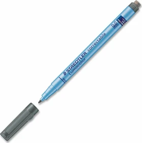 Staedtler Lumocolor 305 M correctable schwarz, 10er-Pack