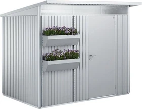 Biohort FloraBoard für Gerätehaus silber