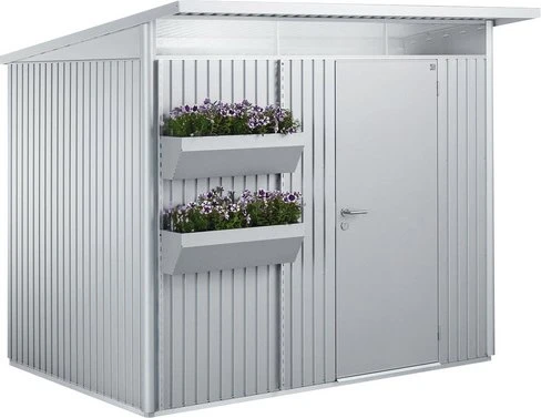 Biohort FloraBoard für Gerätehaus silber