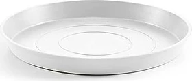 Ecopots Amsterdam Blumentopfuntersetzer rund 21cm white