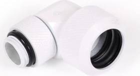 Alphacool Eiszapfen 90° G1/4" auf 13mm Hardtube Anschraubtülle, drehbar, weiß