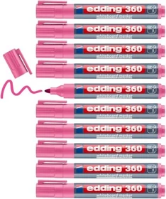 edding 360 Whiteboardmarker rosa, 10er-Pack