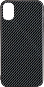 Peter Jäckel Commander Glas Back Cover Carbon Design für Samsung Galaxy A41 schwarz
