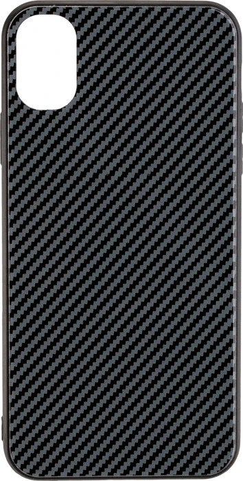 Peter Jäckel Commander Glas Back Cover Carbon Design für Samsung Galaxy A41 schwarz