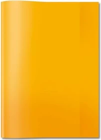 Herma Heftschoner Kunststoff, A4, orange/transparent, 25er-Pack