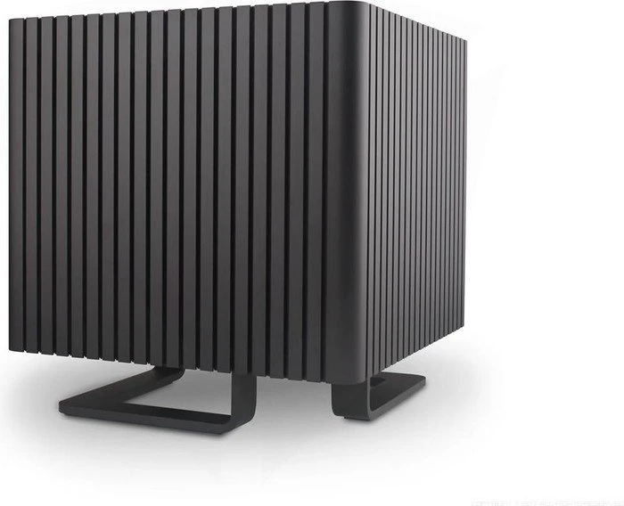 Streacom DB4 Fanless Bi-Symmetrical, schwarz, Mini-ITX