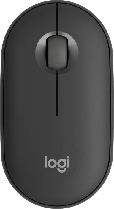 Logitech M350s Pebble Mouse 2 Grafit, Logi Bolt, USB/Bluetooth