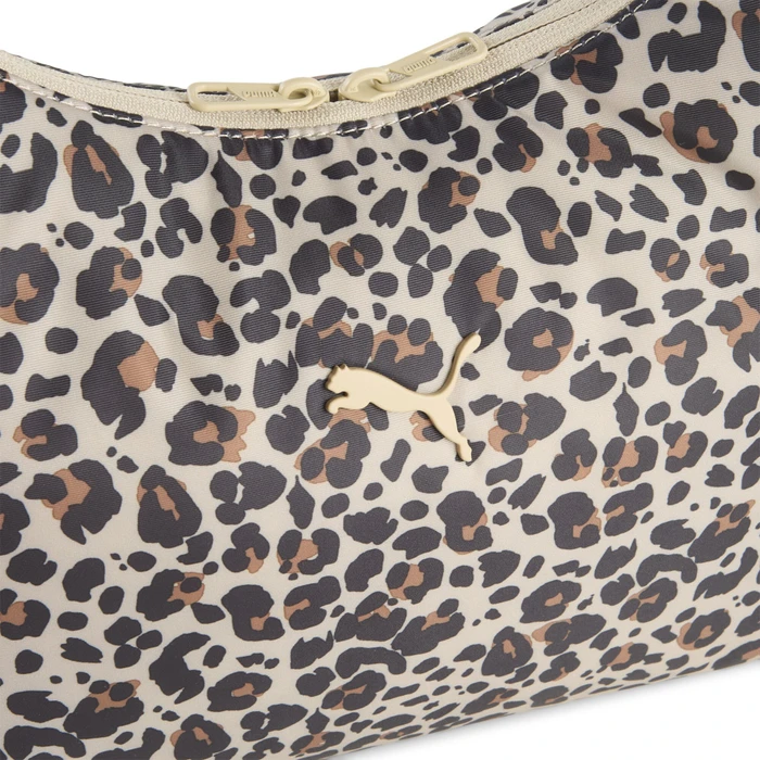Puma Pop Sloughy Hobo Schultertasche toasted almond/animal aop