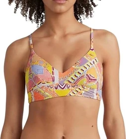O'Neill Wave Bikini-Oberteil yellow scarf print (Damen)