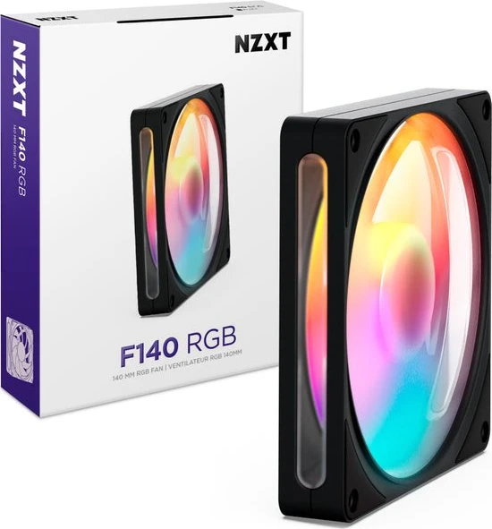 NZXT F140 RGB, schwarz, 140mm