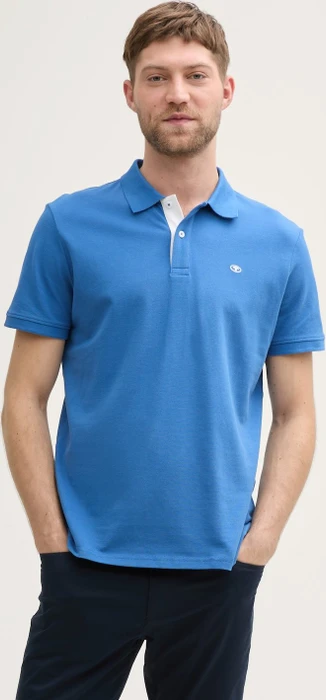 Tom Tailor Piqué Poloshirt kurzarm sapphire blue (Herren)