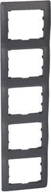 Legrand Galea Life Rahmen 5-fach senkrecht, dark bronze