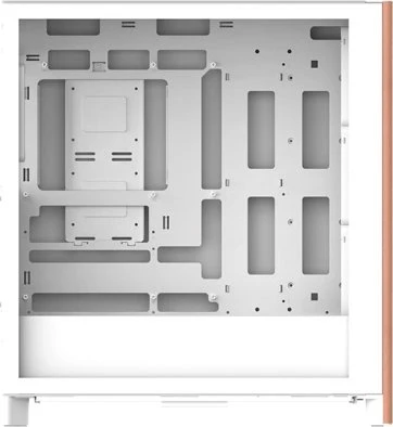 Thermaltake S370 WS Snow, weiß/braun, Glasfenster