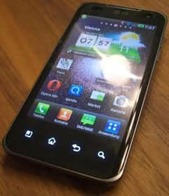 LG Optimus Speed P990 braun