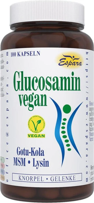 Espara Glucosamin vegan Kapseln, 100 Stück