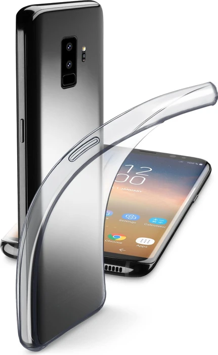 Cellularline Fine Cover für Samsung Galaxy S9+ transparent