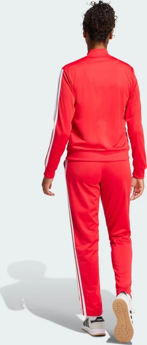 adidas Essentials 3-Streifen Trainingsanzug pure ruby/white (Damen)