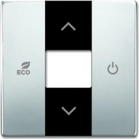 Busch-Jaeger Wippe 2-fach mit Symbol "Szene", graumetallic