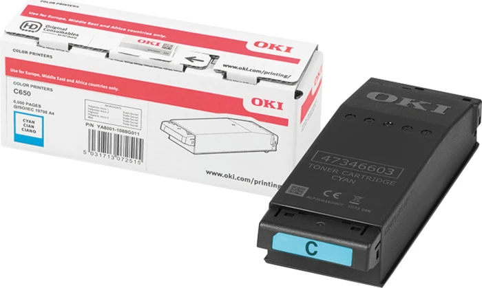 OKI Toner 09006127 cyan