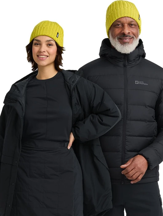 Jack Wolfskin Rib Knit Beanie chartreuse